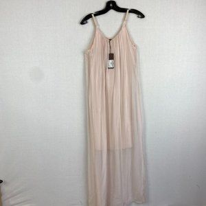 EMA & CARLA Rose Delightful Silk Blend Dress